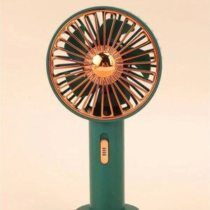 Mini Fan, Modernist Portable Handheld Fan Green